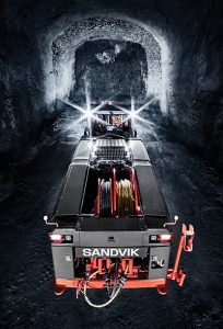 Sandvik’s DD442iE jumbo is going to the Borden gold project to drill the access ramp.
