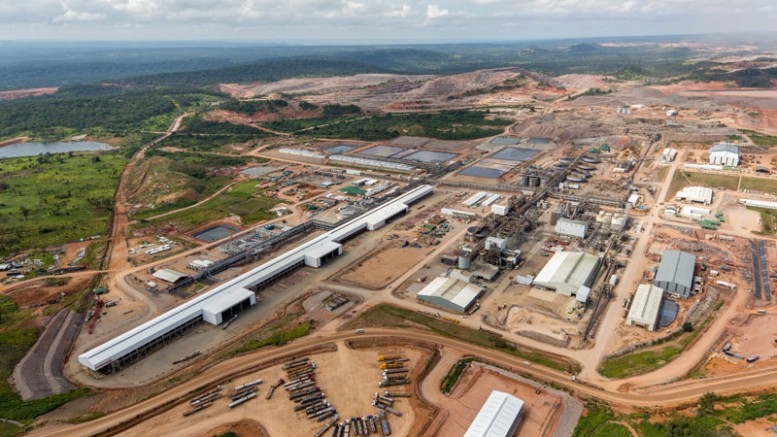 An aerial view of the processing plant at the Tenke Fungurume project in 2015. Credit: Freeport-McMoRan.