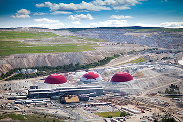 Teck’s Highland Valley Copper mine, in B.C. CREDIT: TECK