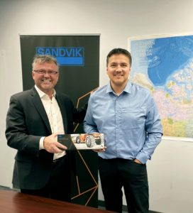 Sandvik’s distribution partnership with Northern Networks Credit: Sandvik Mining
