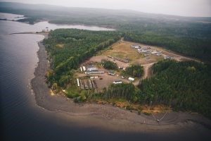 Marathon Gold's Valentine camp in Newfoundland. Credit: Marathon Gold