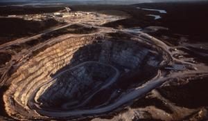 Cameco's open pit mine Credit: MAC