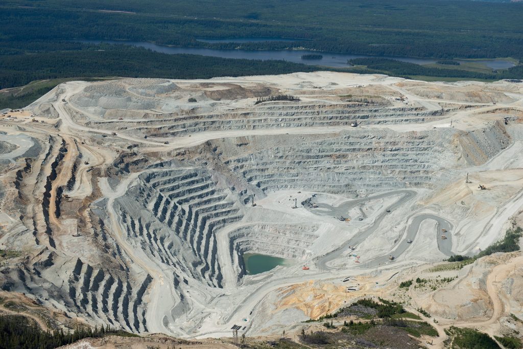 Taseko Mines' Gibraltar mine in British Columbia. Credit: Taseko Mines