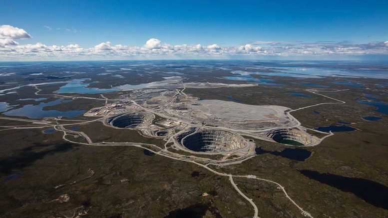The Ekati mine, in the Northwest Territories. Credit: Washington Companies