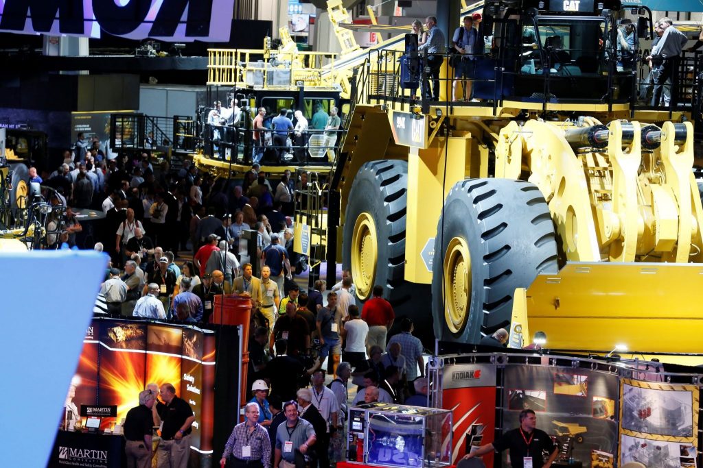 MINExpo is held every four years in Las Vegas. Credit: MINExpo