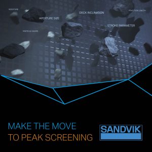 Peak Screening visual Credit: Sandvik