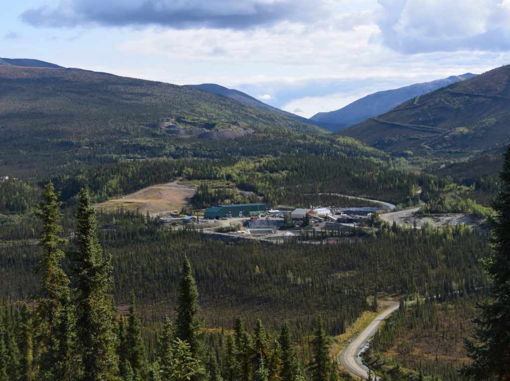 The mill at Alexco Resource's Keno Hill project in central Yukon. Credit: Alexco Resource