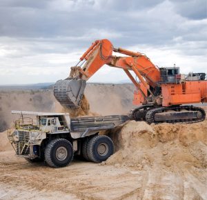 Open pit mining equipment