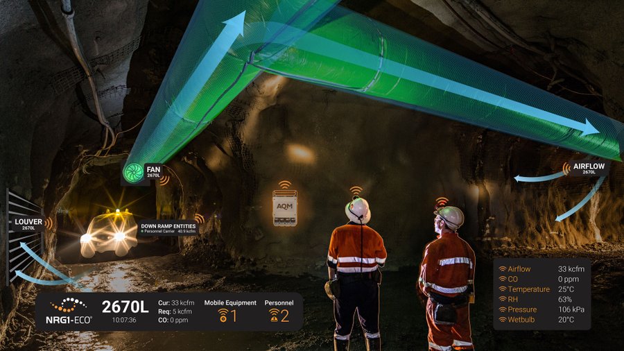 SHYFTinc provides solutions for the mining sector, including the NRG1-ECO energy management system. Credit: SHYFTinc