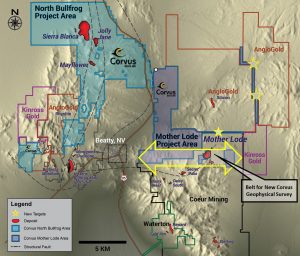 Bullfrog land position Credit: Corvus
