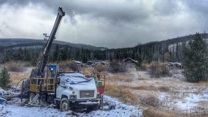 Drill at Beartrack gold project Credit: Revival