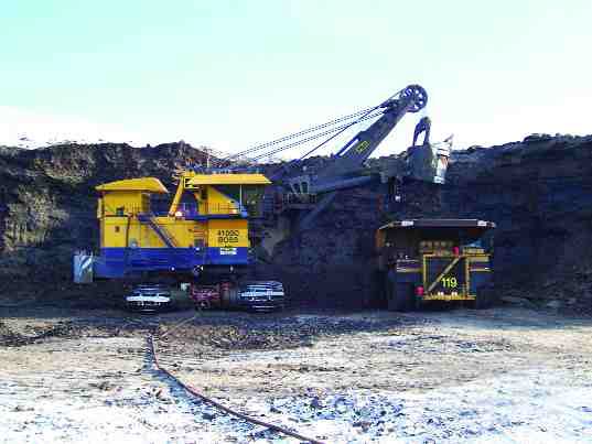 Rope Shovel Launched In Oil Sands Canadian Mining Journal