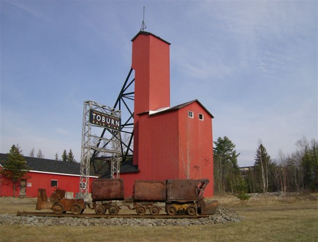 The headframe of the former Toburn mine is the centrepiece for a new tourism and learning destination in Kirkland Lake.