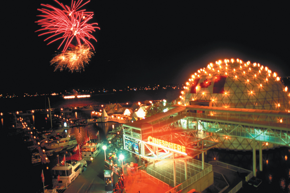 Fireworks at the soon-to-be overhauled Ontario Place. The author argues this is the perfect opportunity for the mining sector to step in and educate the public and media about the industry's contribution to the province and the country. (Photo: Ontario Place Corporation)