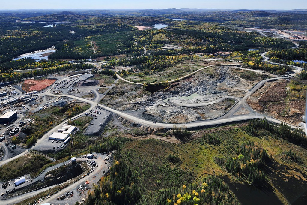 The Young-Davidson mine site. (Photo: AuRico Gold)
