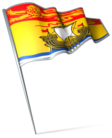Flag of New Brunswick.