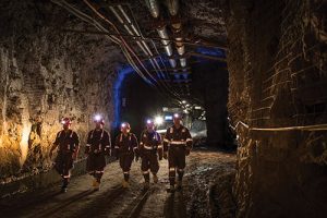 Underground at Newmont Goldcorp’s Éléonore gold mine in Quebec. Credit: Newmont Goldcorp