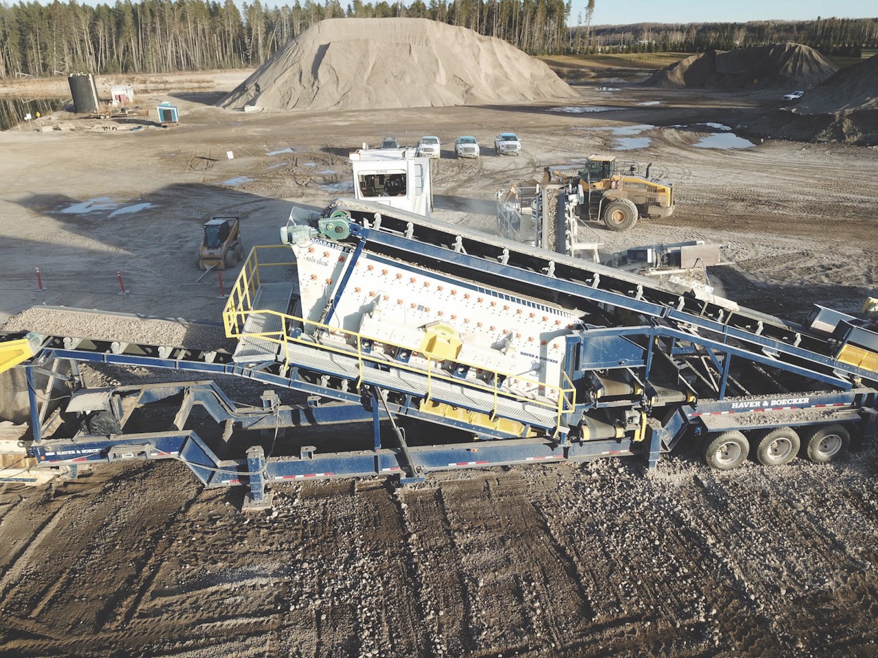 F-Class portable plant Credit: Haver & Boecker