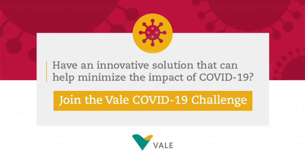 Vale COVID19 Challenge Credit: Vale