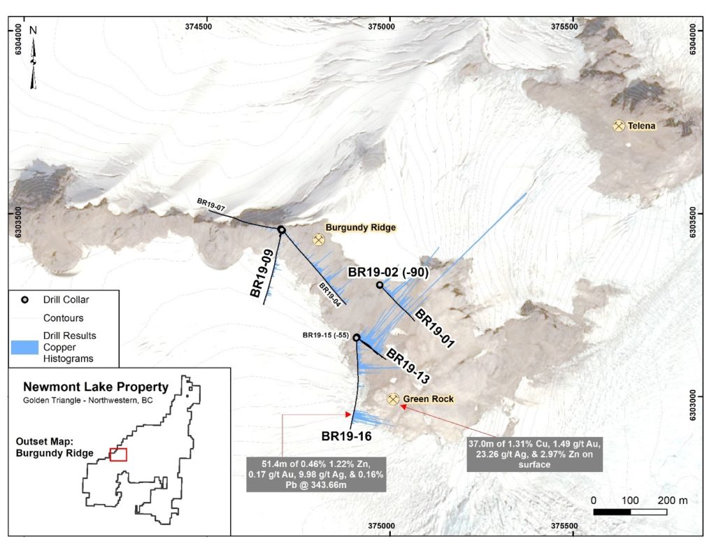 Burgundy Ridge drill map Credit: Crystal Lake