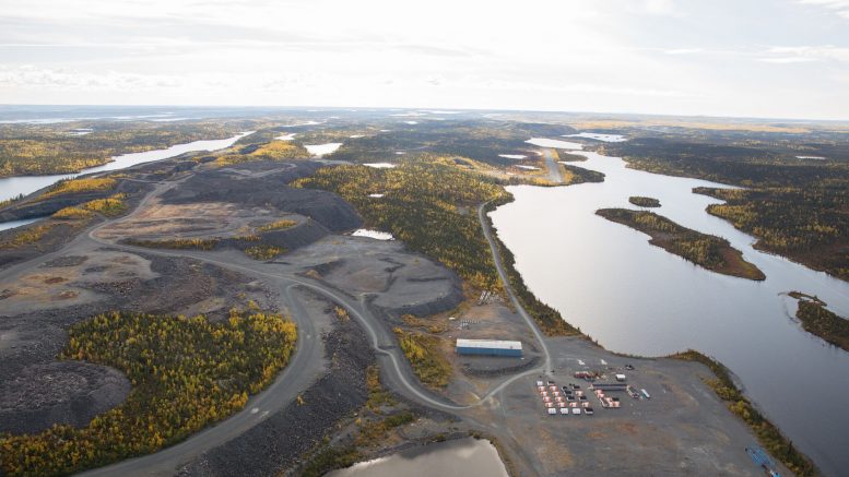 The Colomac gold project at Nighthawk Gold's Indin Lake Credit: Nighthawk