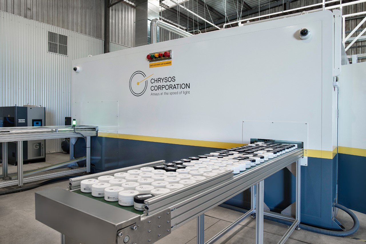 Chrysos PhotonAssay technology Credit: Chrysos