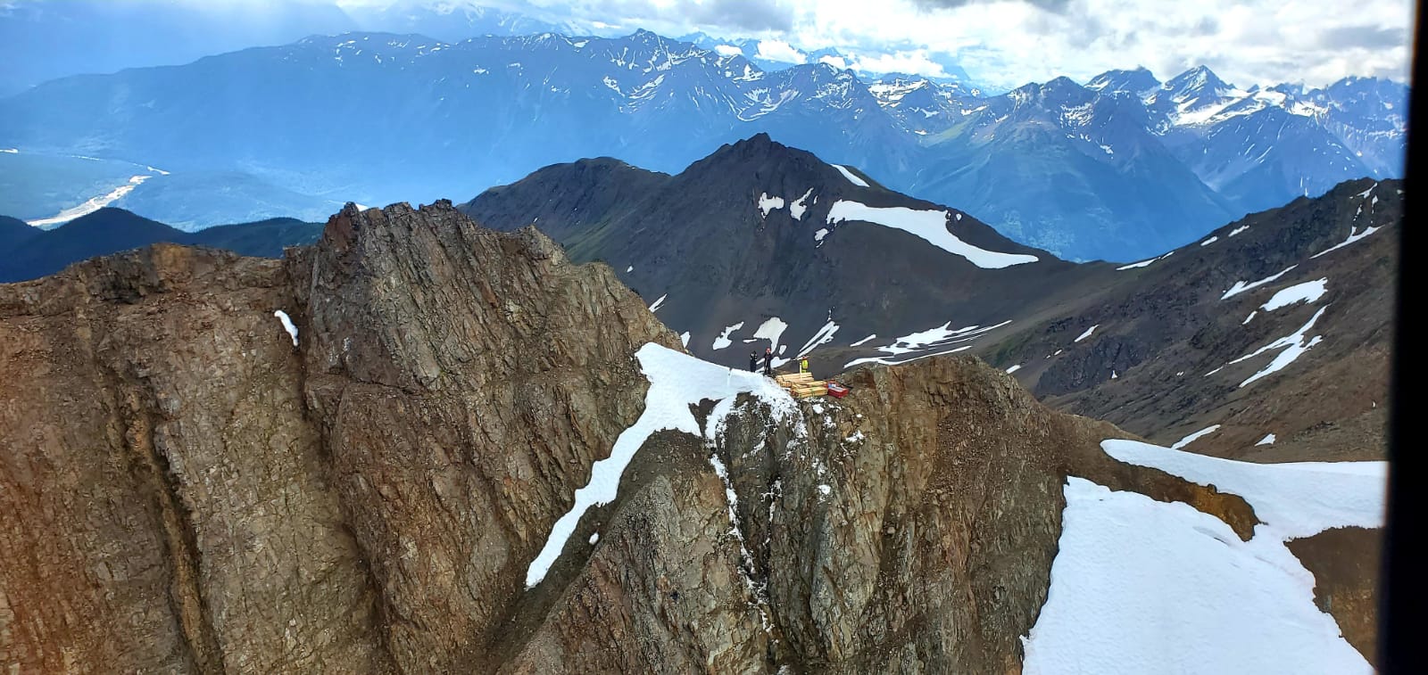 Drill pad at Big Red Credit: Libero