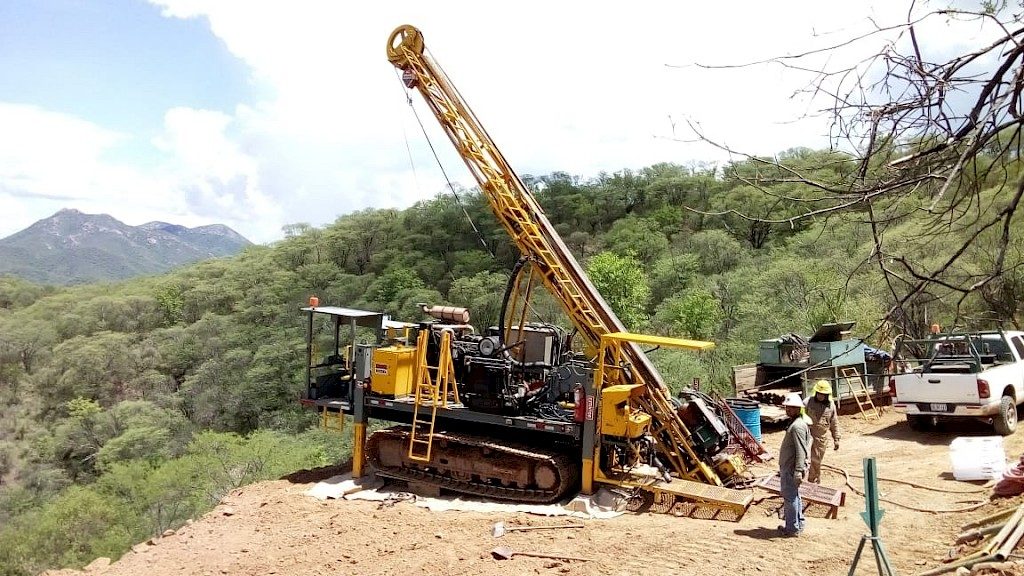 Drilling at Rebeico Credit: Ridgestone Mining