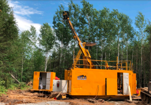 Drilling at West Cache Credit: Galleon Gold