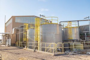 Florence Copper test plant Credit: Taseko