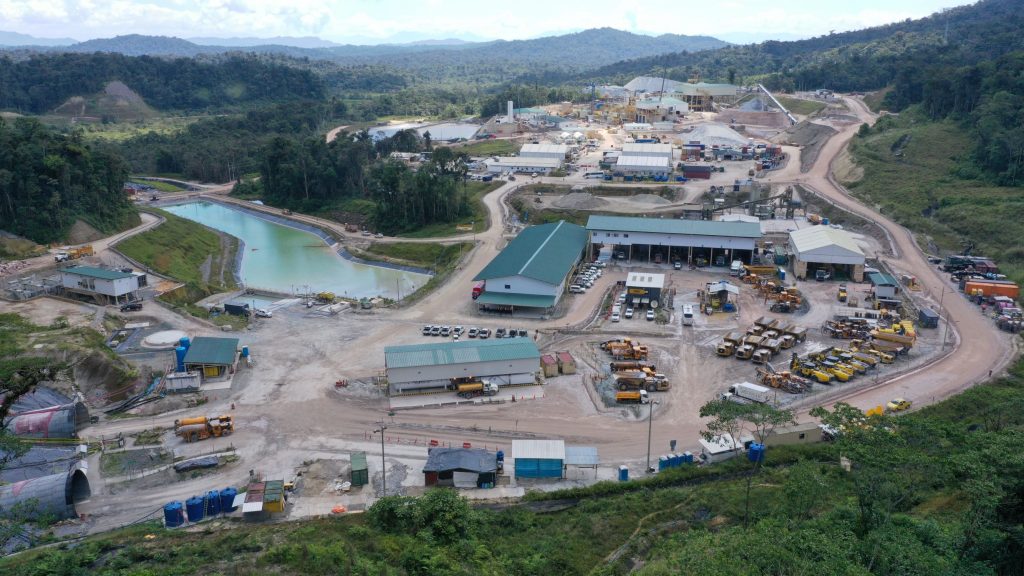 The Fruta del Norte gold mine in Ecuador in September 2019. Credit: Lundin Gold