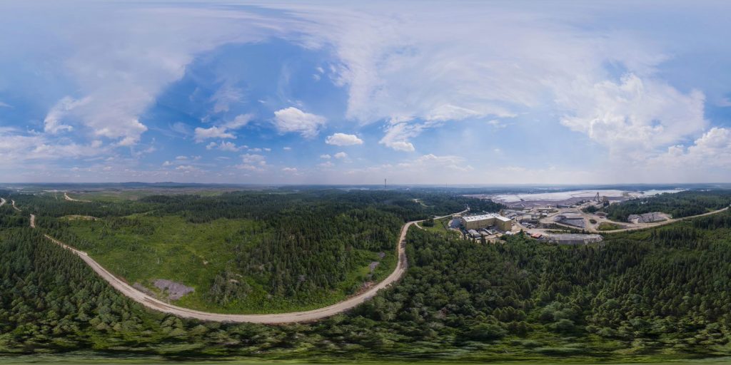 Kirkland Lake Gold's Macassa mine in Ontario. Underground gold mines emit less carbon than open pit mines. Credit: Kirkland Lake Gold