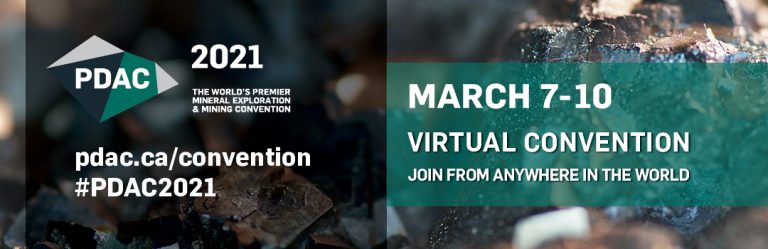 AME Roundup, PDAC Convention move online for 2021 amidst COVID-19 AME Roundup, PDAC Convention move online for 2021 amidst COVID-19