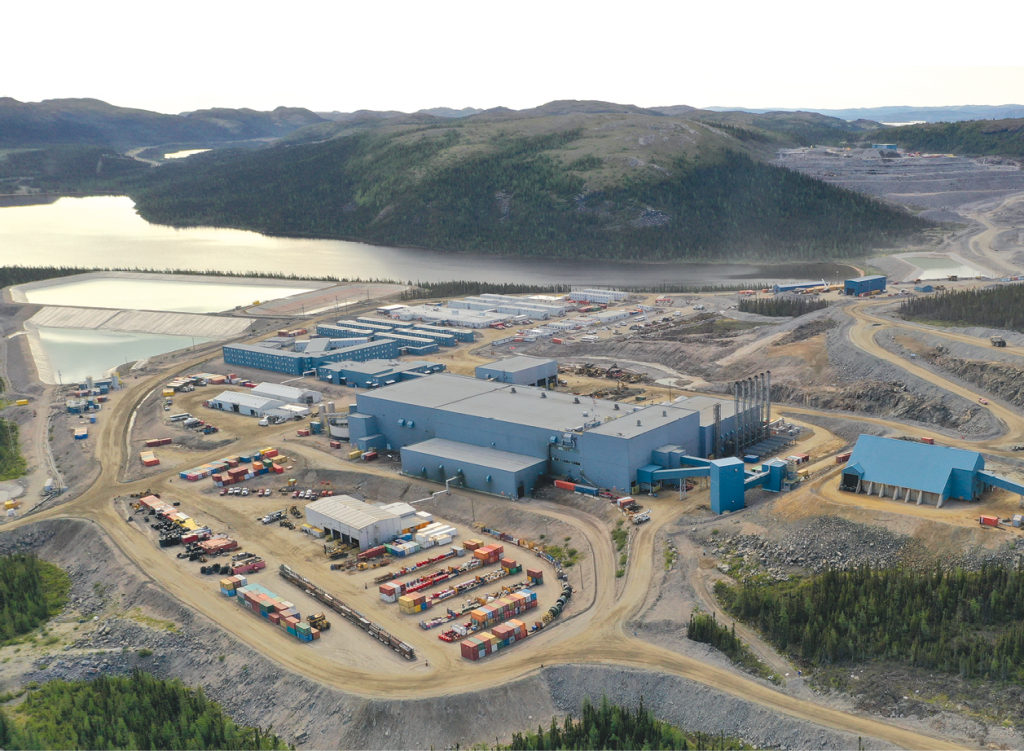 Vale’s Voisey’s Bay nickel mine in Labrador. Credit: Vale