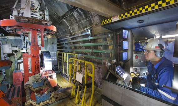 At the Cigar Lake uranium mine in Saskatchewan. Credit: Cameco