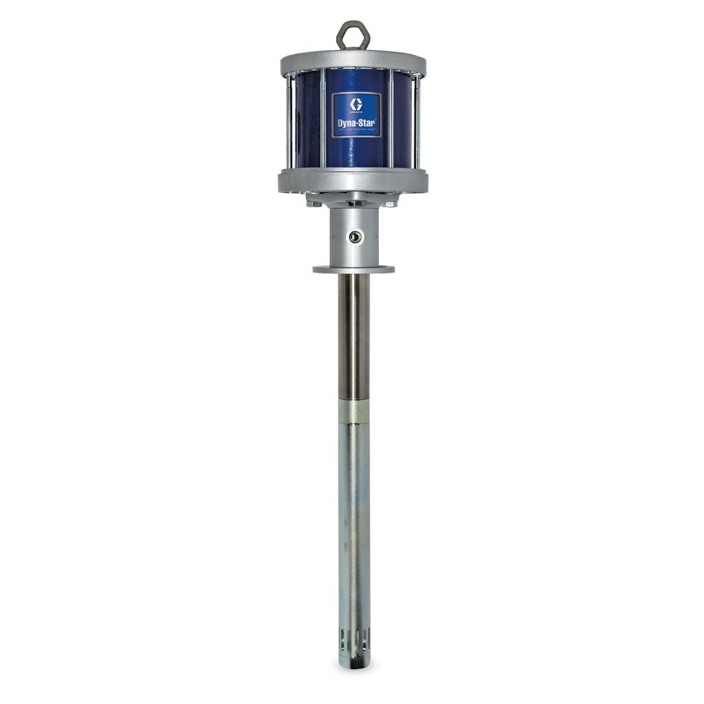 The Dyna-Star 200:1 air-powered injection pump. Credit: Graco Inc.