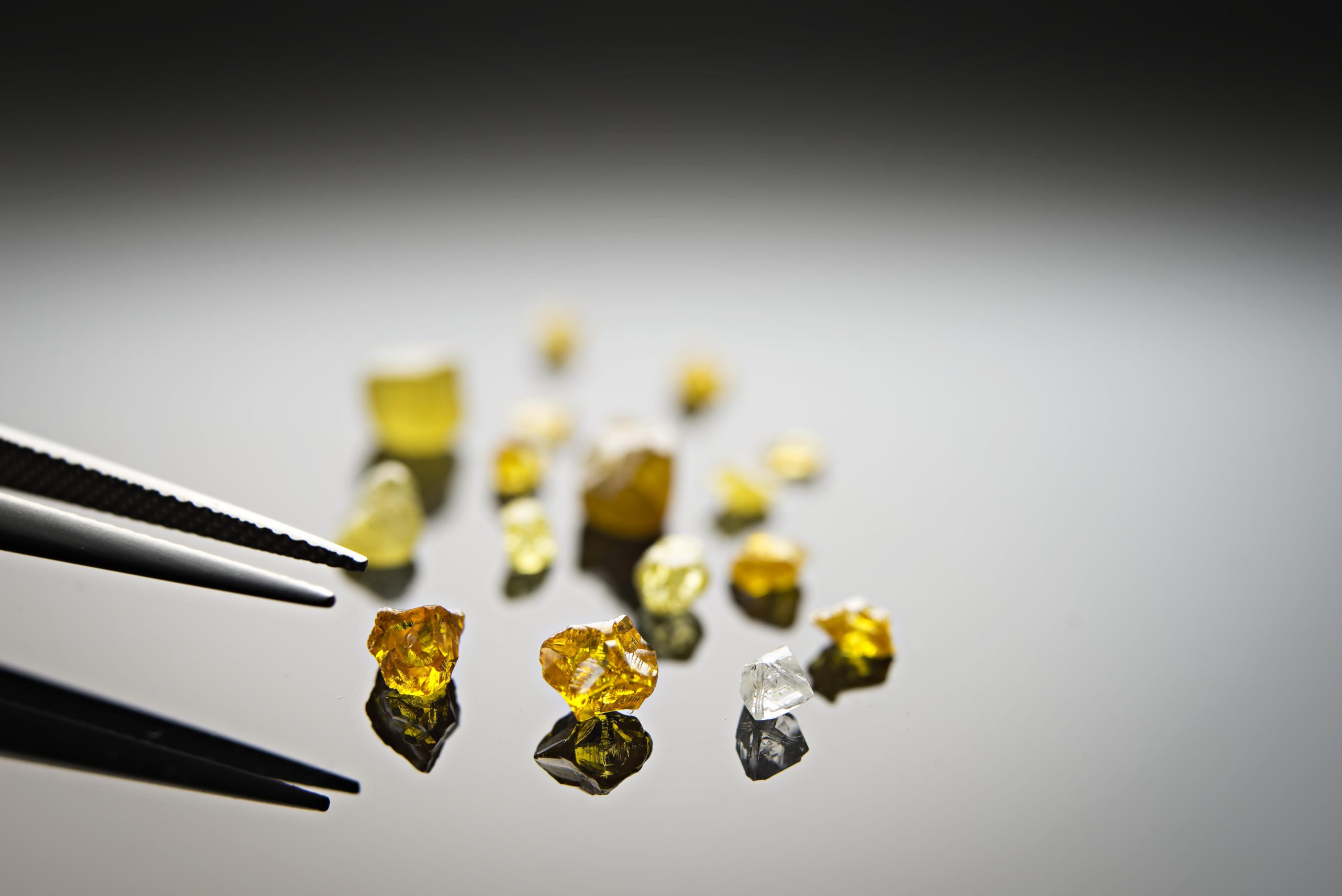 Yellow diamonds