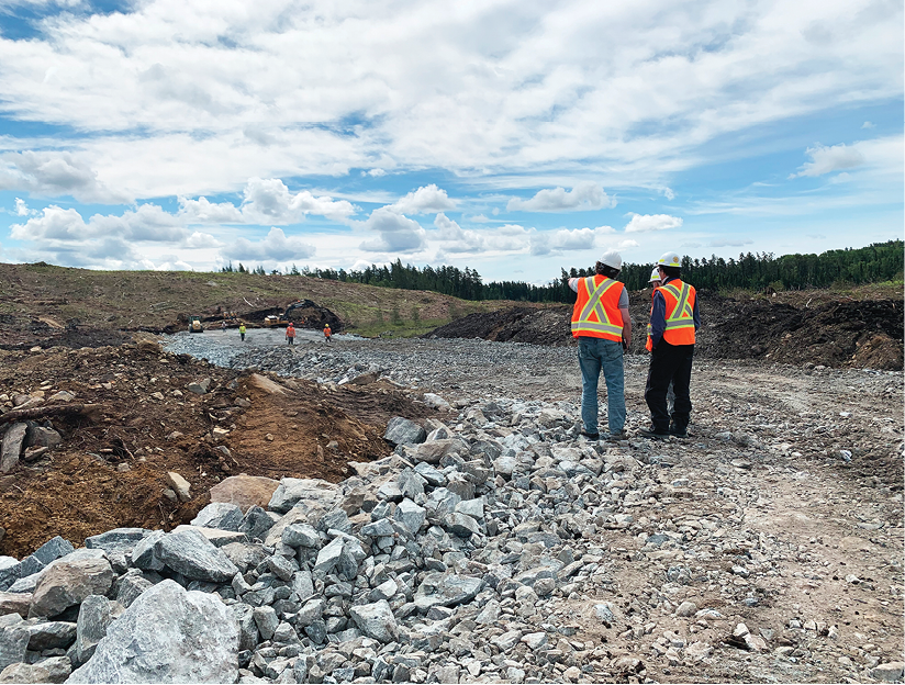 Mine development at Argonaut Gold's Magino gold project in Ontario