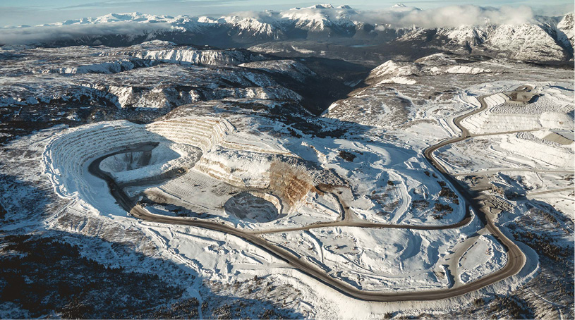 Red Chris mine site