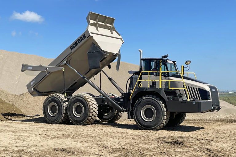 Rock solid performance: Rokbak haulers crush it in Calgary - Canadian ...